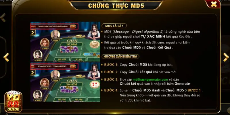Chứng thực MD5 được nhiều người chú ý 