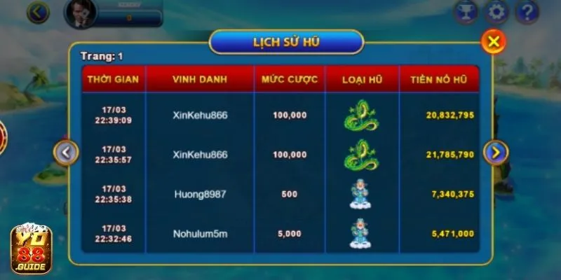 Lịch sử hũ hấp dẫn tại Bắn Cá Yo88 
